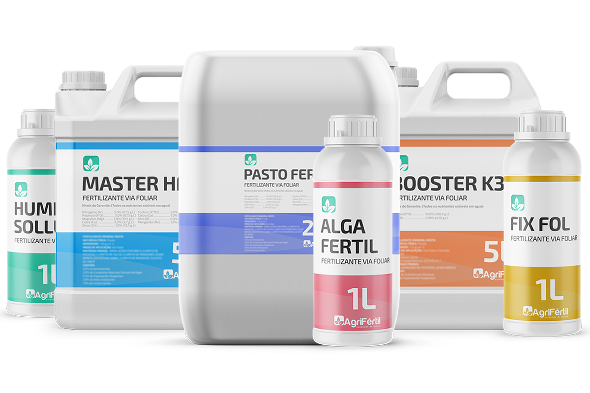 Linha de fertilizantes líquidos AgriFertil